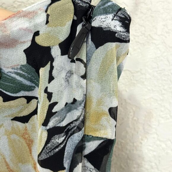 Petal + Pup Amren Dress Womens 8 AU 12 Floral Ruffle Maxi Tiered Spaghetti Strap - Picture 8 of 12